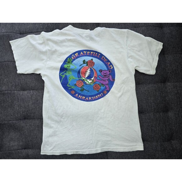 Vintage 1997 Grateful Dead Anrakushi shirt Medium Anvil 90s - Picture 1 of 9